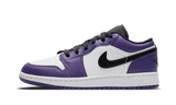 Jordan 1 Low Court Purple White