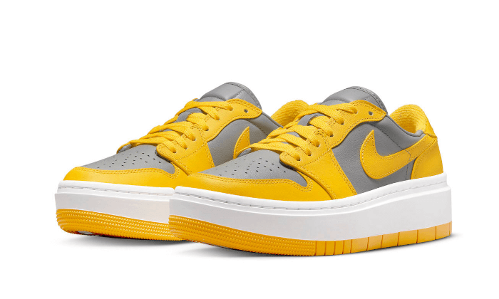 Air Jordan 1 Low Elevate Yellow Grey (DH7004-017) - 36 EU - 4 US - Gray | SOSUKICKS