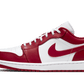 Air Jordan 1 Low Gym Red White - 553558-611
