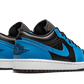 Air Jordan 1 Low Laser Blue Black - 553558-410