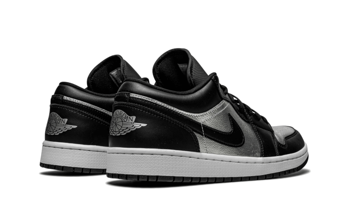 Air Jordan 1 Low SE Black Metallic Silver (DA5551-001) - 37.5 EU - 5 US - Black | SOSUKICKS