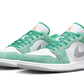 Air Jordan 1 Low SE New Emerald Grey (DO8244-301) - 36 EU - 4Y US - Gray | SOSUKICKS