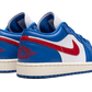 Air Jordan 1 Low Sport Blue Gym Red