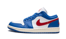 Jordan 1 Low Sport Blue Gym Red (Women's)