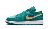 Jordan 1 Low SE Geode Teal Metallic Gold (GS)