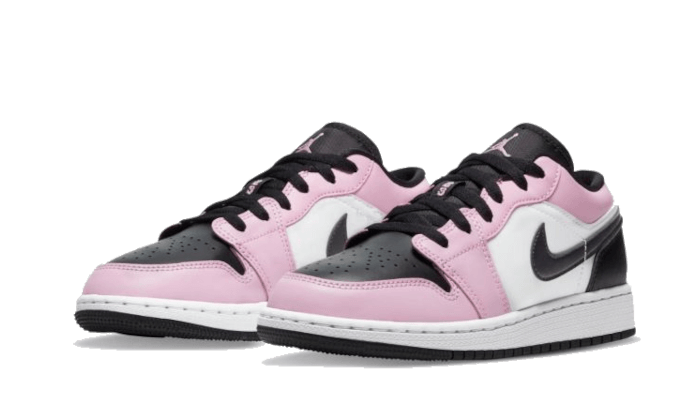 Air Jordan 1 Low White Light Arctic Pink (554723-601) - 36 EU - 4Y US - White | SOSUKICKS