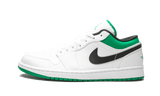 Jordan 1 Low White Lucky Green Black