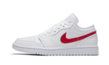 Jordan 1 Low White University Red (Women's)