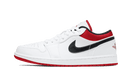 Jordan 1 Low White University Red Black