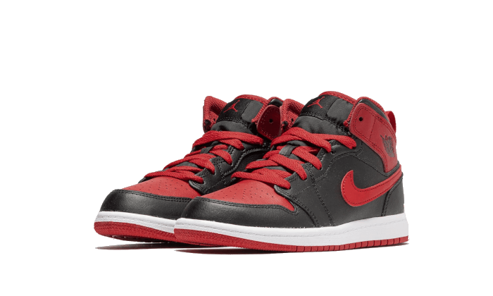 Air Jordan 1 Mid Alternate Bred (2022) Enfant (PS)