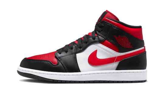 Air Jordan 1 Mid Alternate Bred Toe (554725-079) - EU 35.5–46 - Red | SOSUKICKS