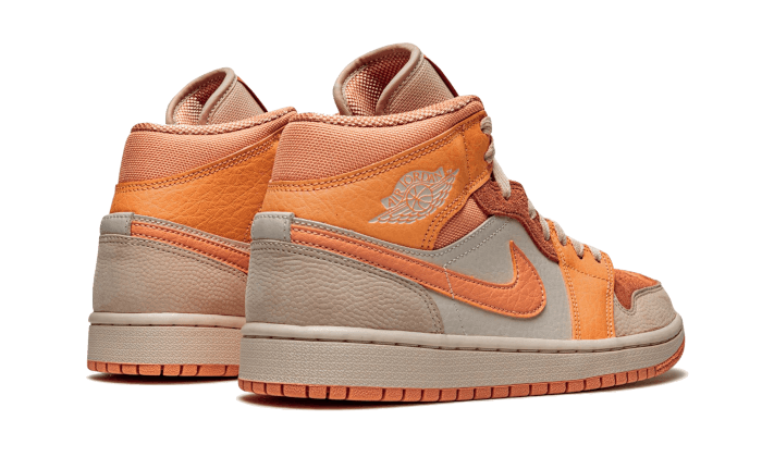 Air Jordan 1 Mid Apricot Orange (DH4270-800) - 36.5 EU - 4.5 US - Orange | SOSUKICKS