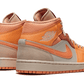Air Jordan 1 Mid Apricot Orange