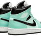 Air Jordan 1 Mid Aqua Blue Tint - BQ6472-300