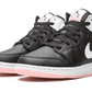 Air Jordan 1 Mid Arctic Pink Black - 555112-061