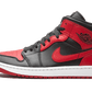 Air Jordan 1 Mid Banned (2020) (554724-074) - EU 35.5–46 - Black | SOSUKICKS