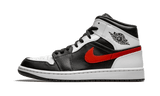 Jordan 1 Mid Black Chile Red White