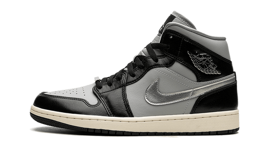 Air Jordan 1 Mid Black Chrome