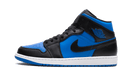 Jordan 1 Mid Black Royal Blue