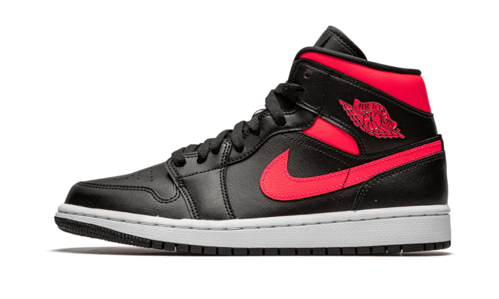 Air Jordan 1 Mid Black Siren Red (BQ6472-004) - EU 35.5–44.5 - Black | SOSUKICKS
