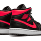 Air Jordan 1 Mid Black Siren Red