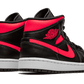 Air Jordan 1 Mid Black Siren Red (BQ6472-004) - 36.5 EU - 4.5 US - Black | SOSUKICKS