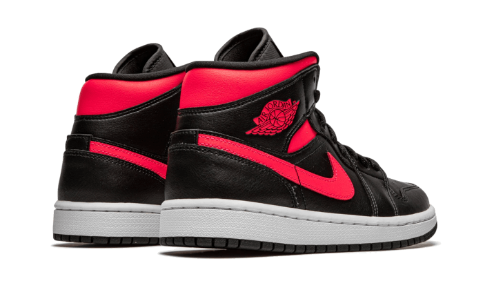 Air Jordan 1 Mid Black Siren Red (BQ6472-004) - 36.5 EU - 4.5 US - Black | SOSUKICKS