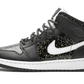 Air Jordan 1 Mid Black Speckle