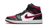 Jordan 1 Mid Patent Bred Toe (GS)