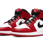 Air Jordan 1 Mid Chicago White - 554725-173