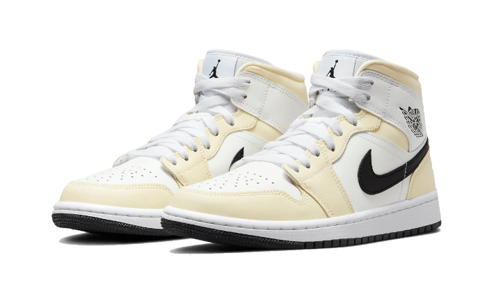 Air Jordan 1 Mid Coconut Milk (BQ6472-121) - 36.5 EU - 4.5 US - White | SOSUKICKS