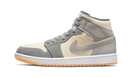 Air Jordan 1 Mid Coconut Milk Particle Grey