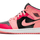 Air Jordan 1 Mid Coral Chalk Pink - 554725-662
