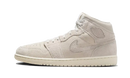 Air Jordan 1 Mid Craft Suede Ivory