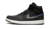 Jordan 1 Mid Crater Black