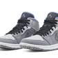 Air Jordan 1 Mid Crater Grey University Blue