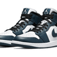 Air Jordan 1 Mid Dark Teal (554725-411) - 36 EU - 4Y US - Blue | SOSUKICKS
