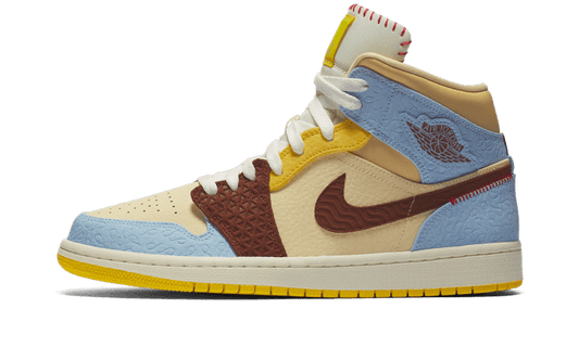 Air Jordan 1 Mid Fearless Maison Château Rouge (CU2803-200) - EU 40–46 - Red | SOSUKICKS