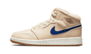 Jordan 1 Mid Utility Fleece Pearl White (GS)