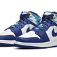 Air Jordan 1 Mid Geometric Print - 555112-105
