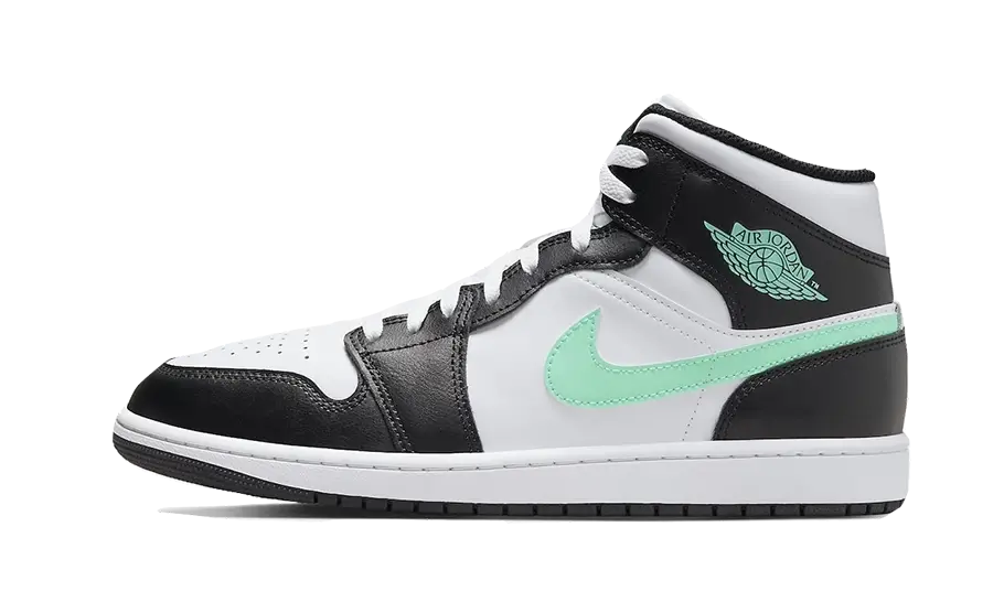 Air Jordan 1 Mid Green Glow 