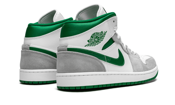 Air Jordan 1 Mid Grey Green (DC7248-103) - 36.5 EU - 4.5Y US - Gray | SOSUKICKS