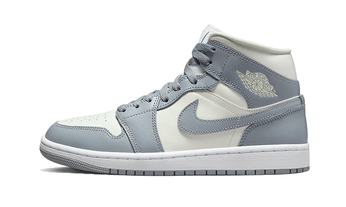 Air Jordan 1 Mid Grey Sail (BQ6472-115) - EU 35.5–44.5 - Gray | SOSUKICKS
