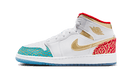 Jordan 1 Mid Sneaker School NC to Chicago (GS)