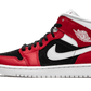 Air Jordan 1 Mid Gym Red Black - BQ6472-601