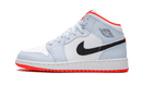 Jordan 1 Mid Half Blue Polka Dot Swoosh (GS)
