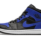 Air Jordan 1 Mid Hyper Royal Tumbled Leather (554725-077) - EU 35.5–46 - Blue | SOSUKICKS