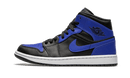 Air Jordan 1 Mid Hyper Royal Tumbled Leather