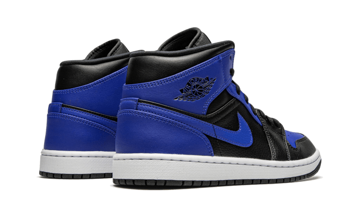 Air Jordan 1 Mid Hyper Royal Tumbled Leather (554725-077) - 36.5 EU - 4.5Y US - Blue | SOSUKICKS