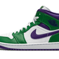 Air Jordan 1 Mid Incredible Hulk - 554724-300